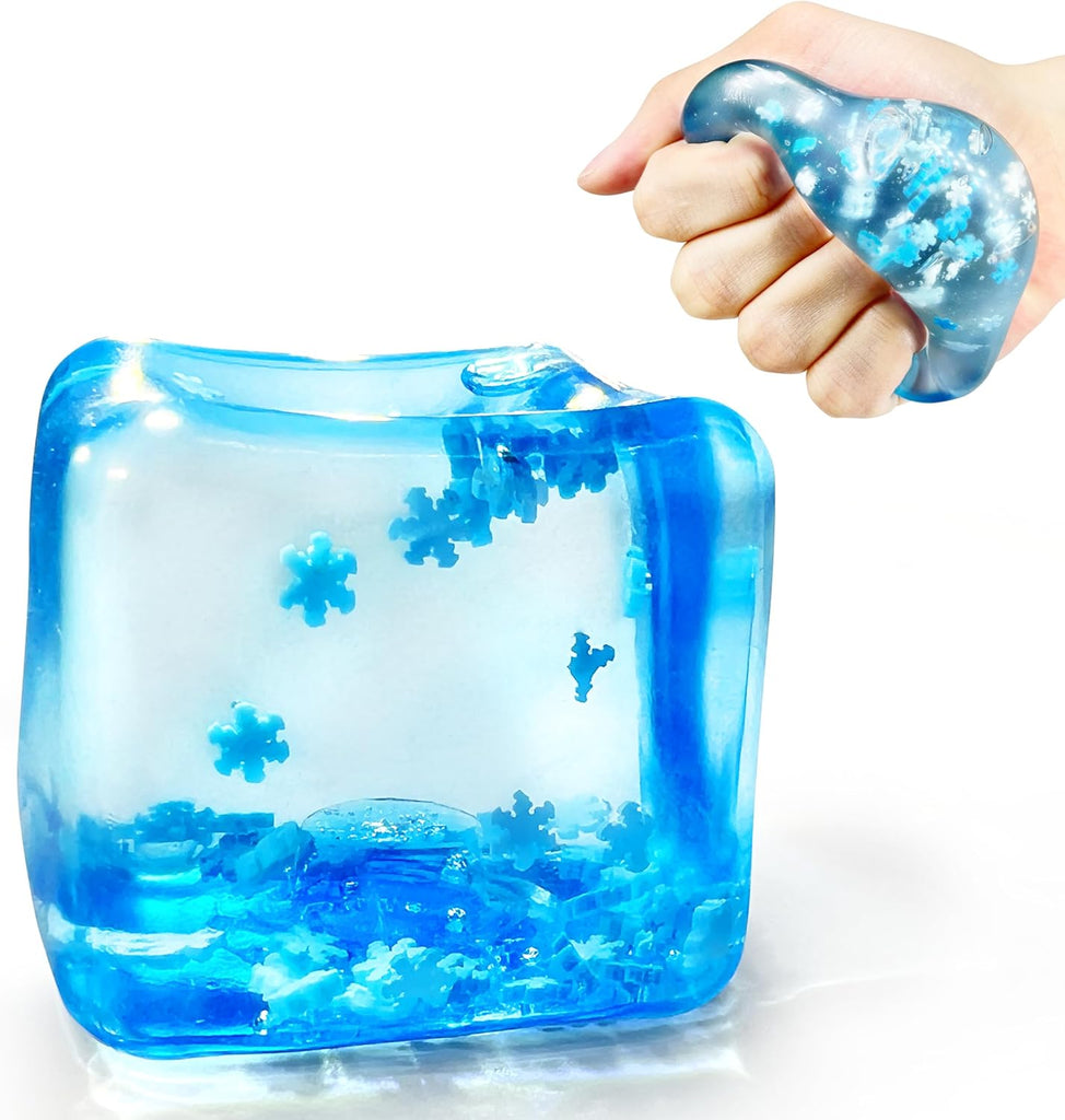 （IUSL）ZTATU Penguin Squishy Fidget Toys Stress Balls for Kids (1PCS) Squishy Dough Ball Sensory Fidget Toys, Sensory Squeeze Ball Party Favors for Kids Stress Relief Gifts Easter Basket Stuffers