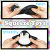 （IUSL）ZTATU Penguin Squishy Fidget Toys Stress Balls for Kids (1PCS) Squishy Dough Ball Sensory Fidget Toys, Sensory Squeeze Ball Party Favors for Kids Stress Relief Gifts Easter Basket Stuffers