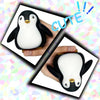 （IUSL）ZTATU Penguin Squishy Fidget Toys Stress Balls for Kids (1PCS) Squishy Dough Ball Sensory Fidget Toys, Sensory Squeeze Ball Party Favors for Kids Stress Relief Gifts Easter Basket Stuffers